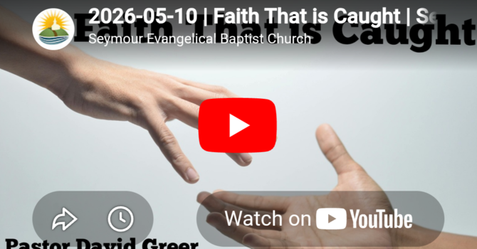 Faith That is Caught