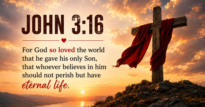 John 3:16 image