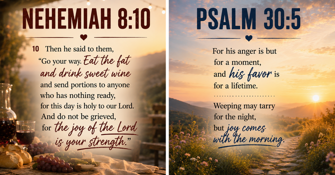 Psalm 126:5 & Psalm 118:24 image