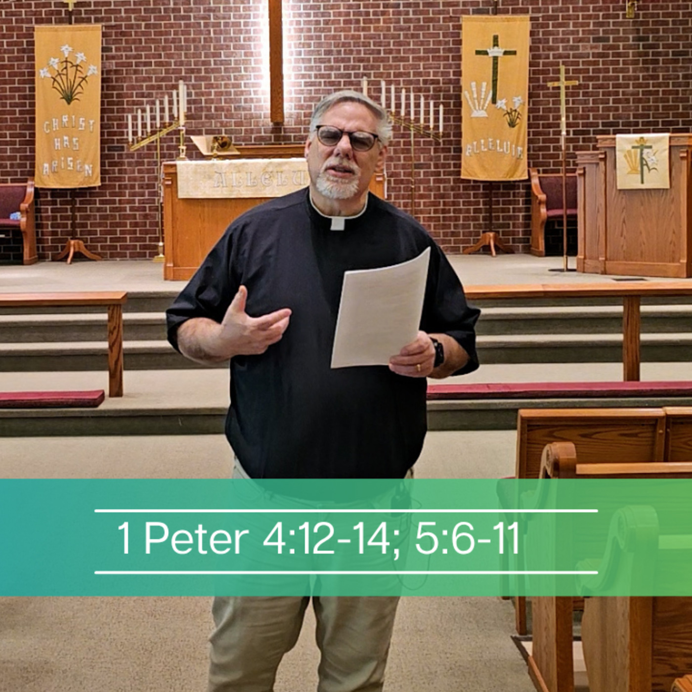 1 Peter 4:12-14; 5:6-11 episode artwork