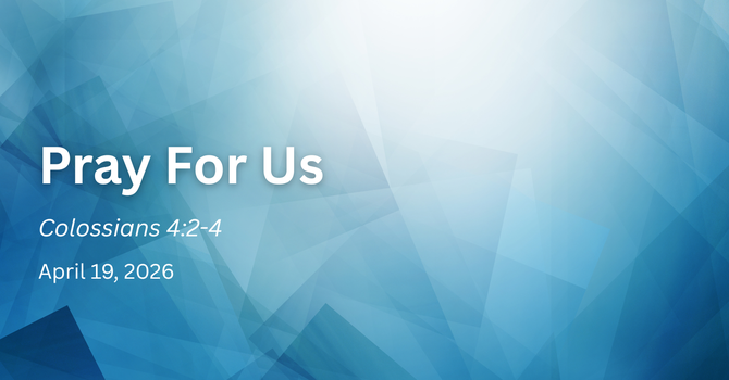 Pray For Us