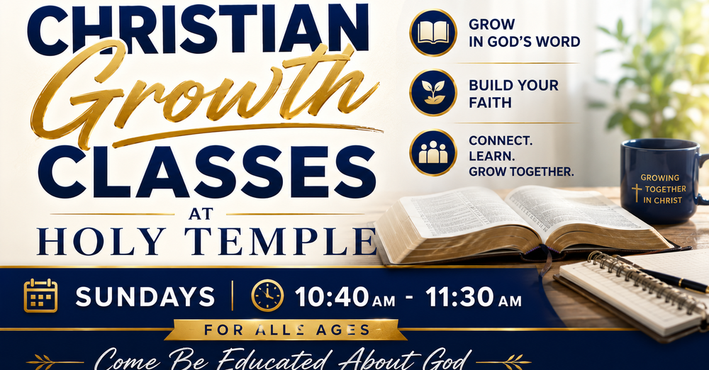 Christian Growth Classes