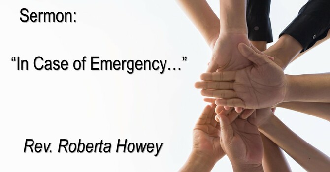 In Case of Emergency...