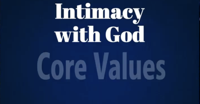 "Intimacy With God"