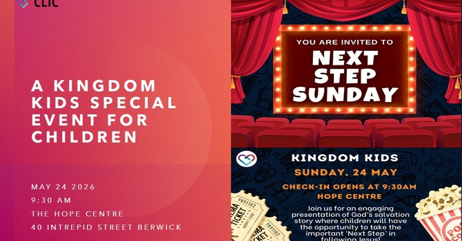KINGDOM KIDS SPECIAL EVENT
