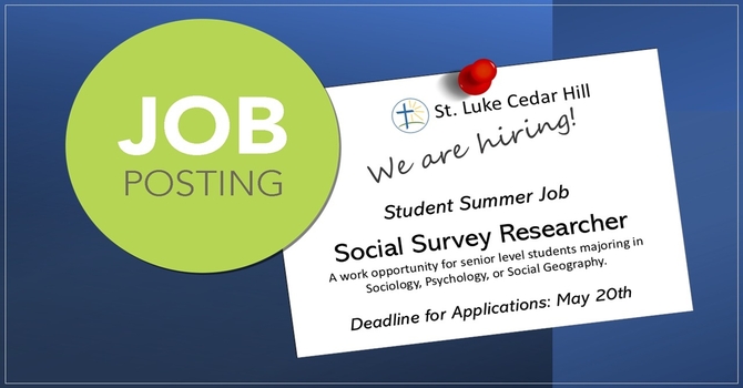 Student Job Posting - Social Survey Researcher image
