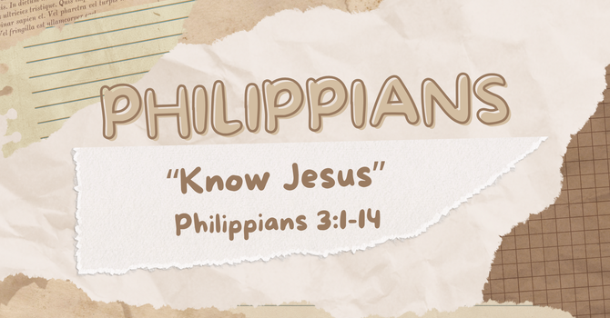 "Know Jesus"