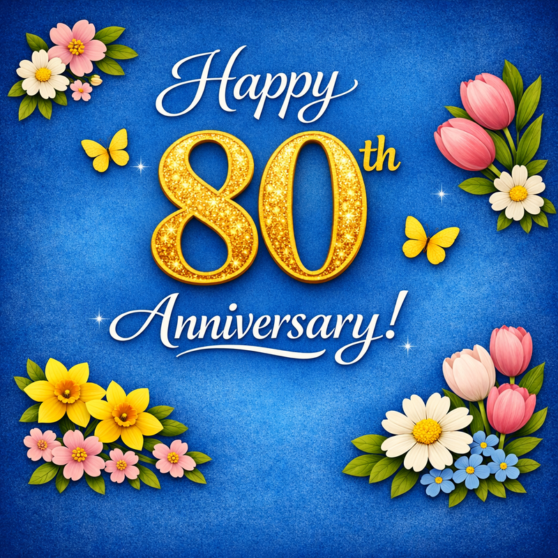 80th Anniversary