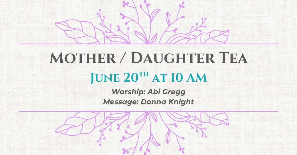 Mother/Daughter Tea