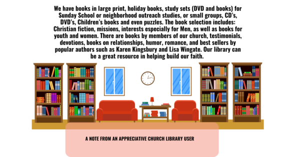 VISIT OUR LIBRARY! 