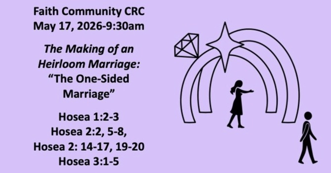 “The One Sided Marriage” May 17 2026 A.M. Service