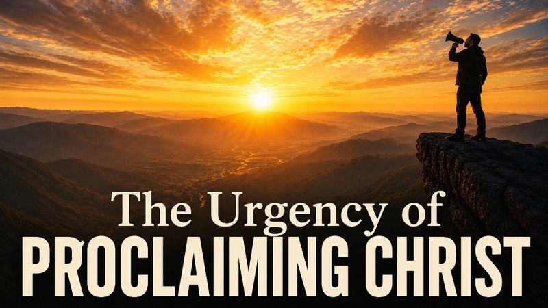 The Urgency of Proclaiming Christ