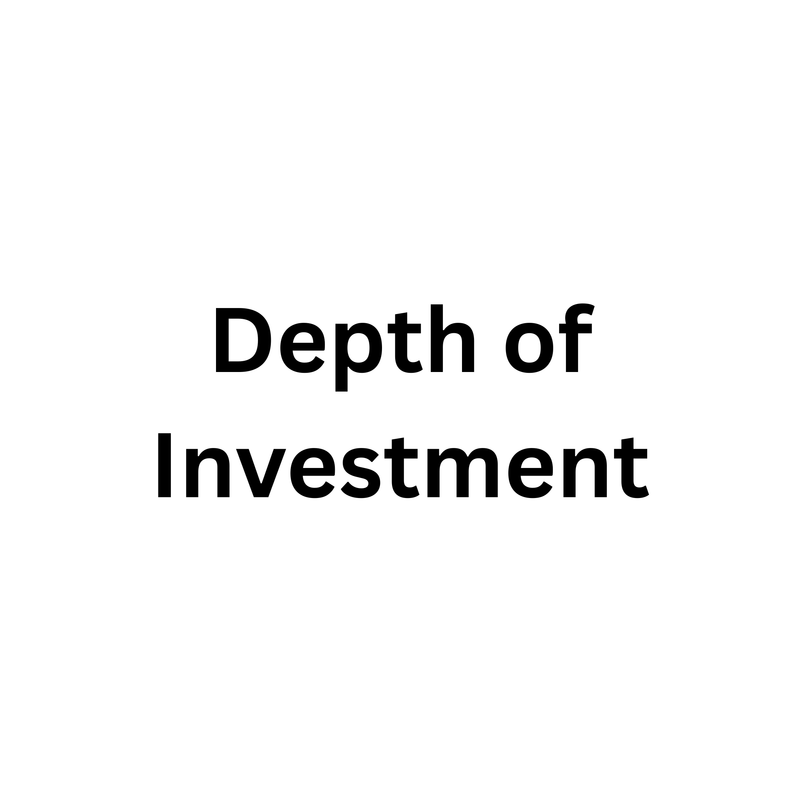 Depth of Investment