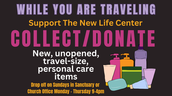 Small Travel Size Items Needed