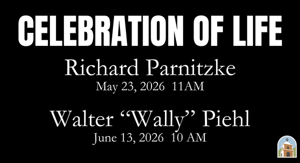 Celebration of Life Service Dates