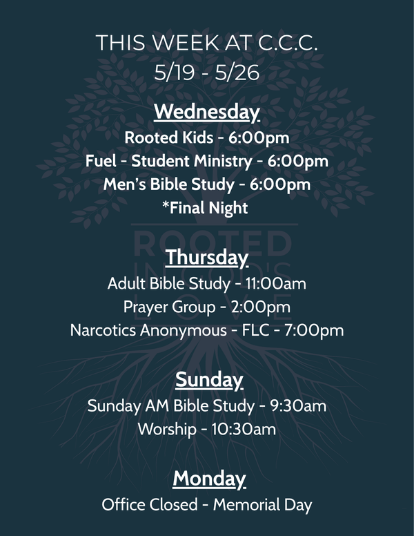 Weekly Schedule