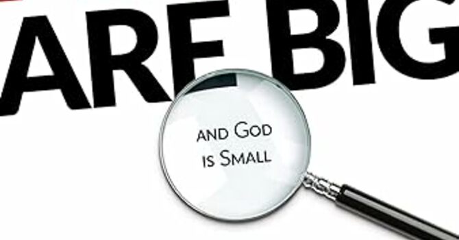 When People Are Big and God is Small image