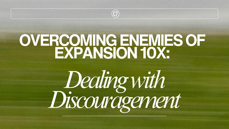 Dealing with Discouragement