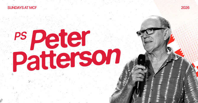 Guest Ministry - Ps Peter Patterson