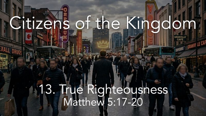 13. True righteousness