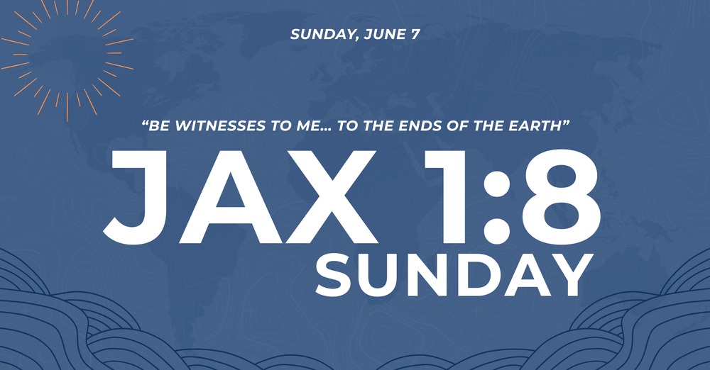 Jax 1:8 Sunday