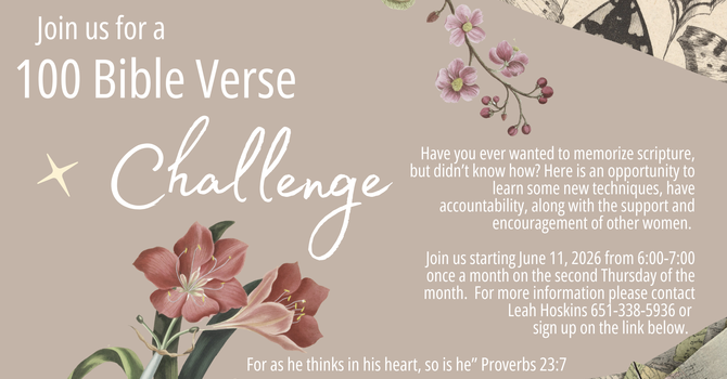 Women's Bible Memorization Group