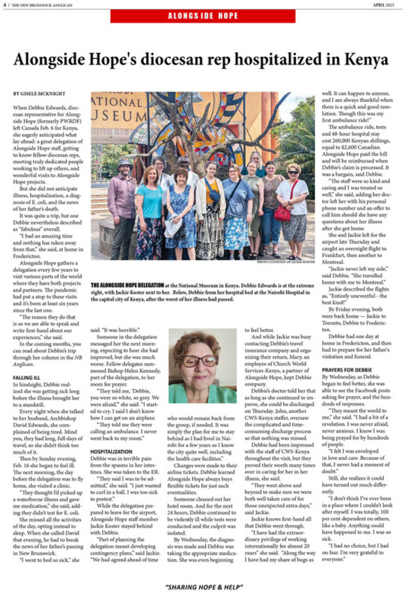 NB Anglican scores seven annual newspaper awards