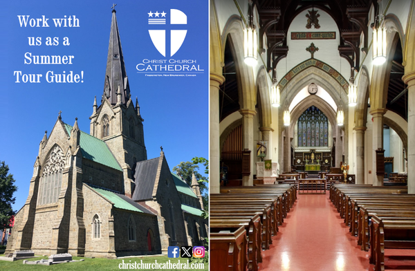 Summer tour guides wanted at the Cathedral