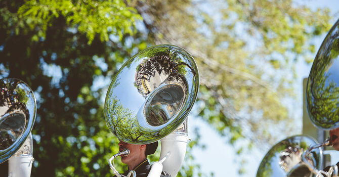 Brass Quintet Rehearsal