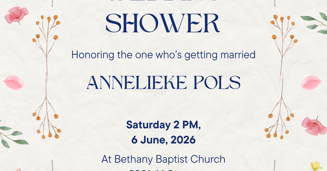 Wedding Shower for Annelieke