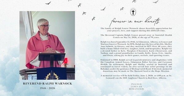 Please Pray for Repose of the Soul of the Rev. Ralph Warnock