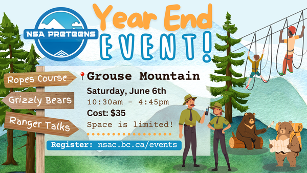 Preteen Year End Event at Grouse Mt