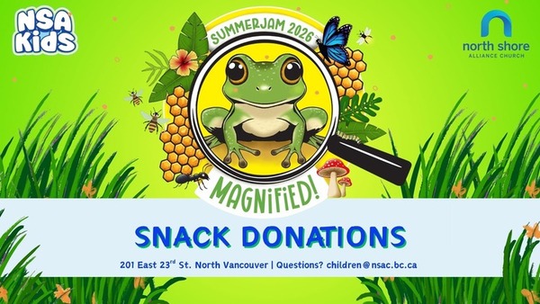 SummerJAM Snack Donations