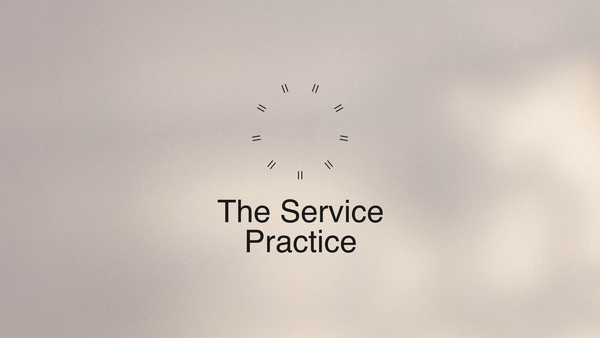 Practicing the Way: Service