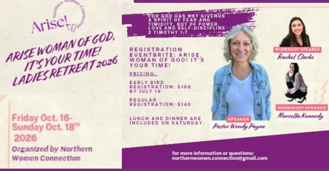 Arise! Ladies Retreat 2026