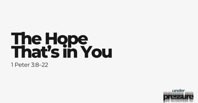 The Hope That's in You