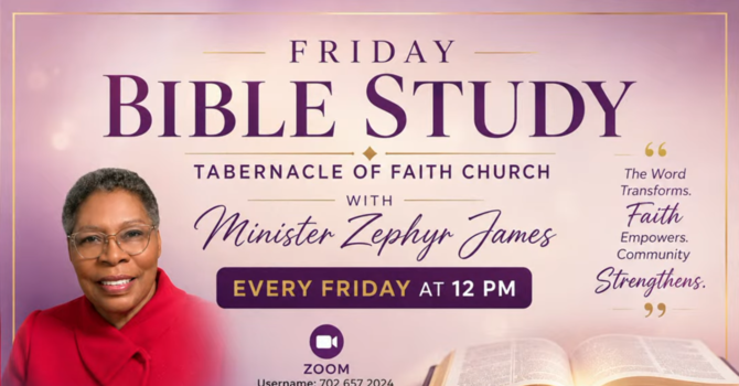 Friday Bible Study