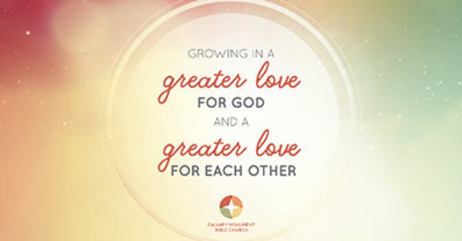Opportunities to Grow in a Greater Love for God & Each Other image