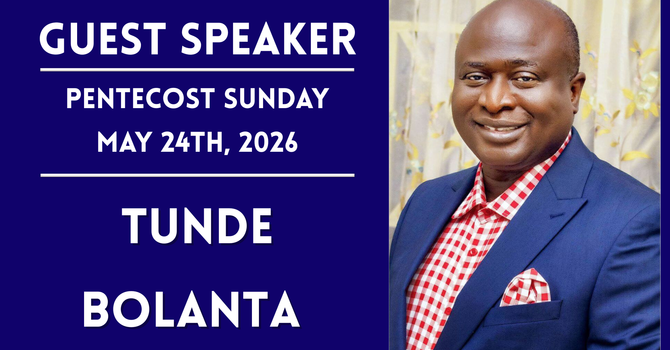 Pentecost Sunday Service
