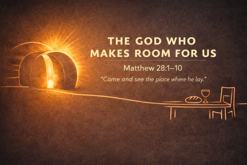 The God Who Makes Room for Us