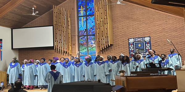 Ordination of our Sudanese friend Thomas
