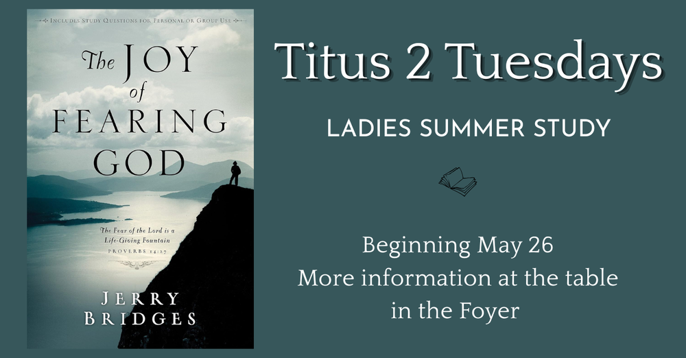 Titus 2 Tuesdays 