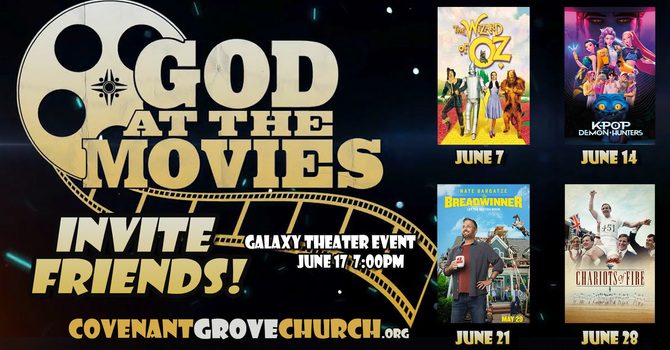 New Sermon Series: God at the Movies