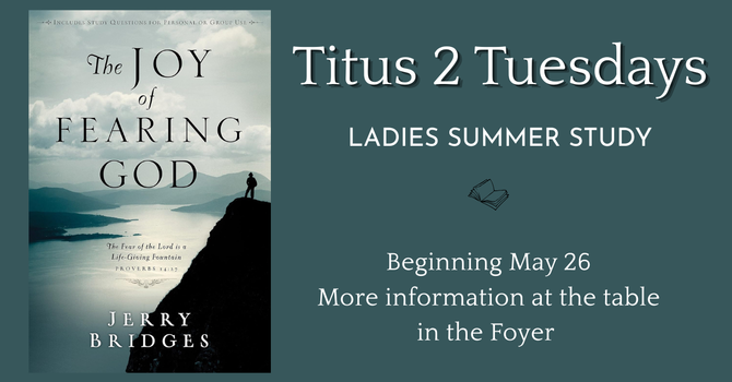 Titus 2 Tuesdays 