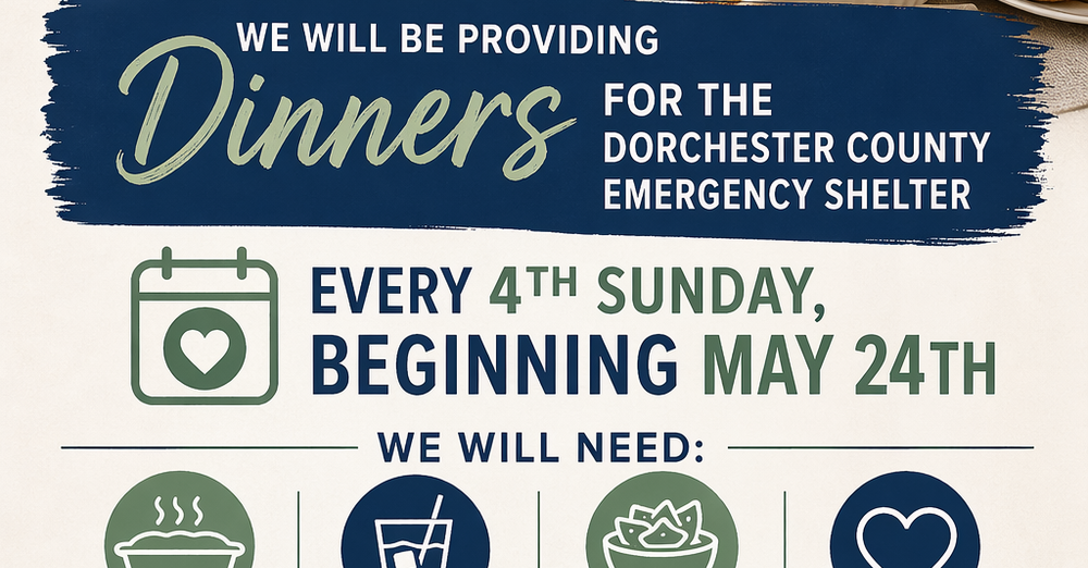 Emergency Shelter Monthly Meal
