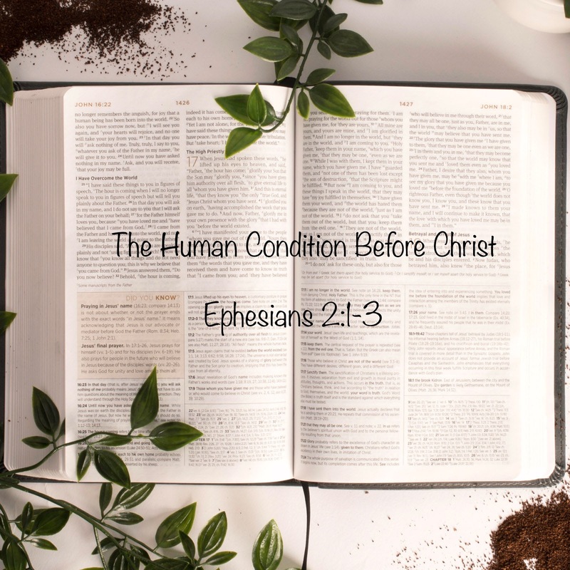 The Human Condition Before Christ - A Study of Ephes...