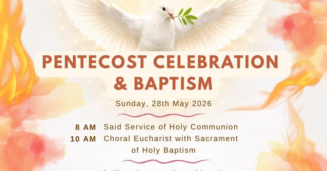 PENTECOST SUNDAY, MAY 24, 2026 image