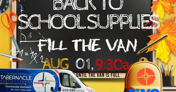 Fill the Van with BackPack Supplies