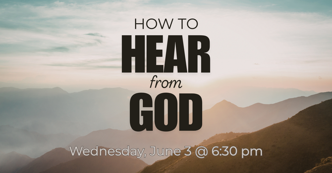 How to Hear from God