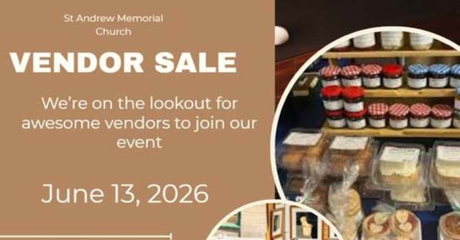 Vendor Sale